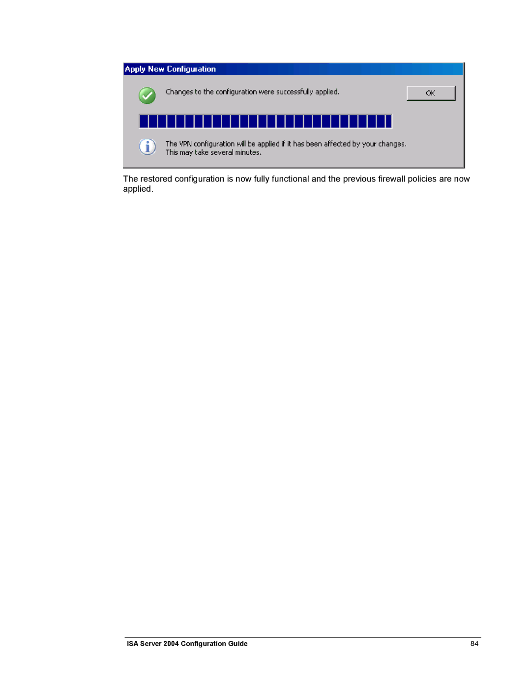 Microsoft manual ISA Server 2004 Configuration Guide 