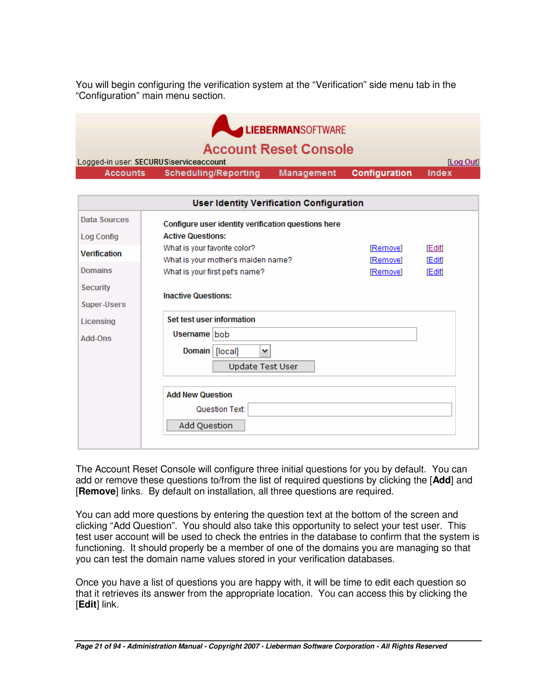 Microsoft 4.5.X manual 