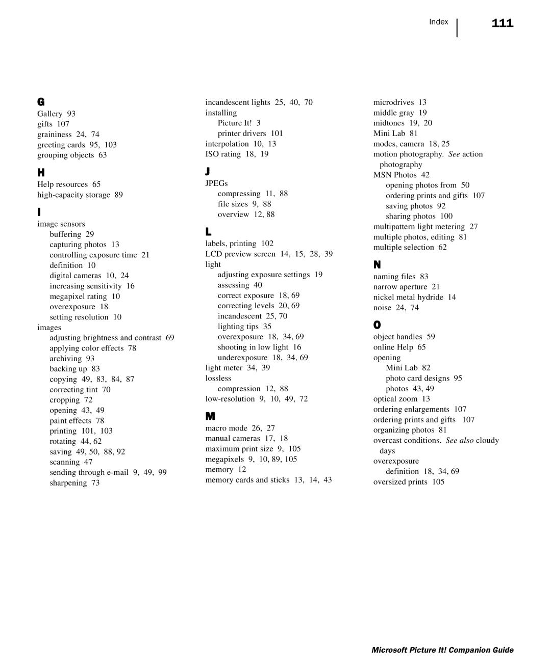 Microsoft 702 manual 111 