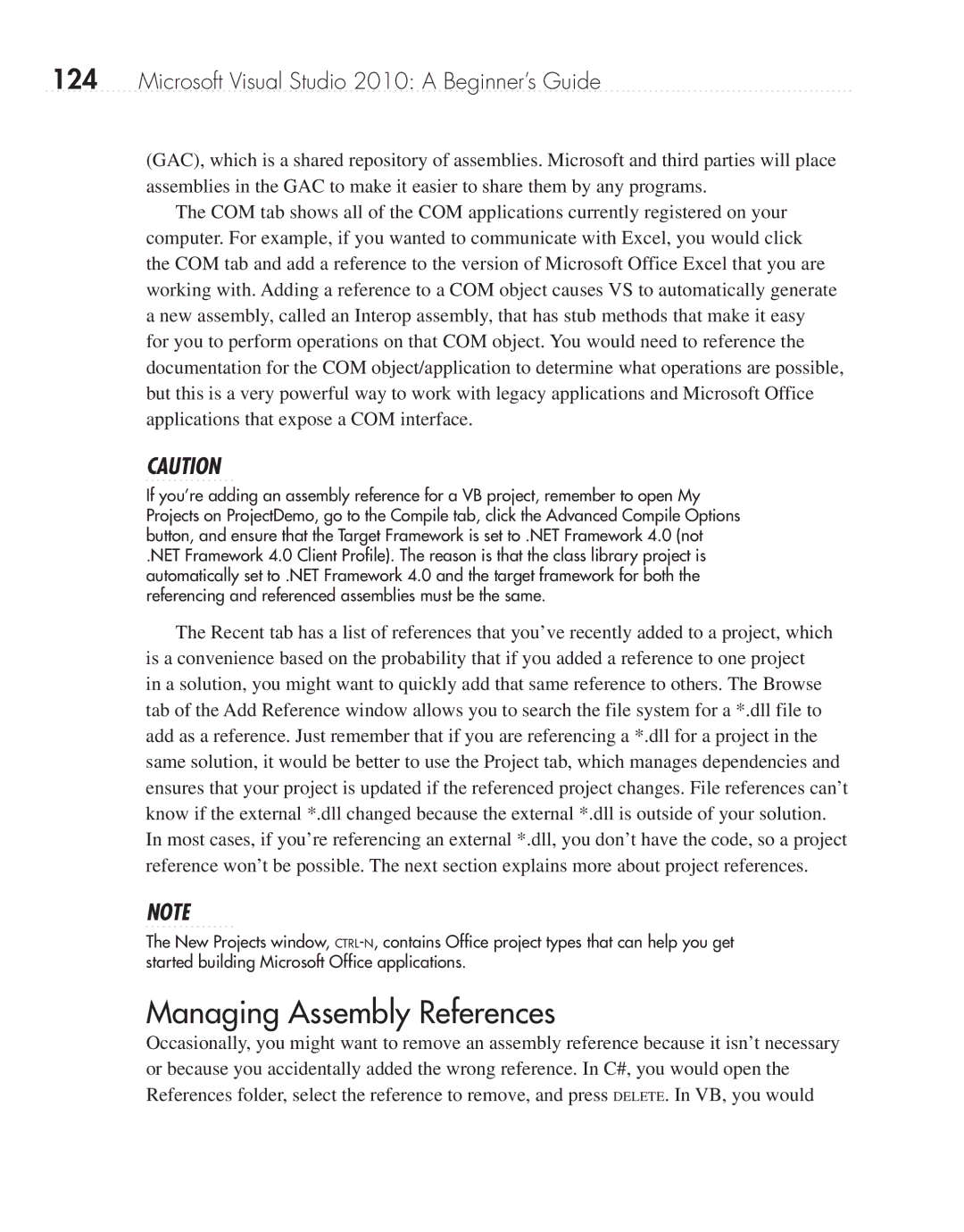 Microsoft 9GD00001 manual Managing Assembly References 