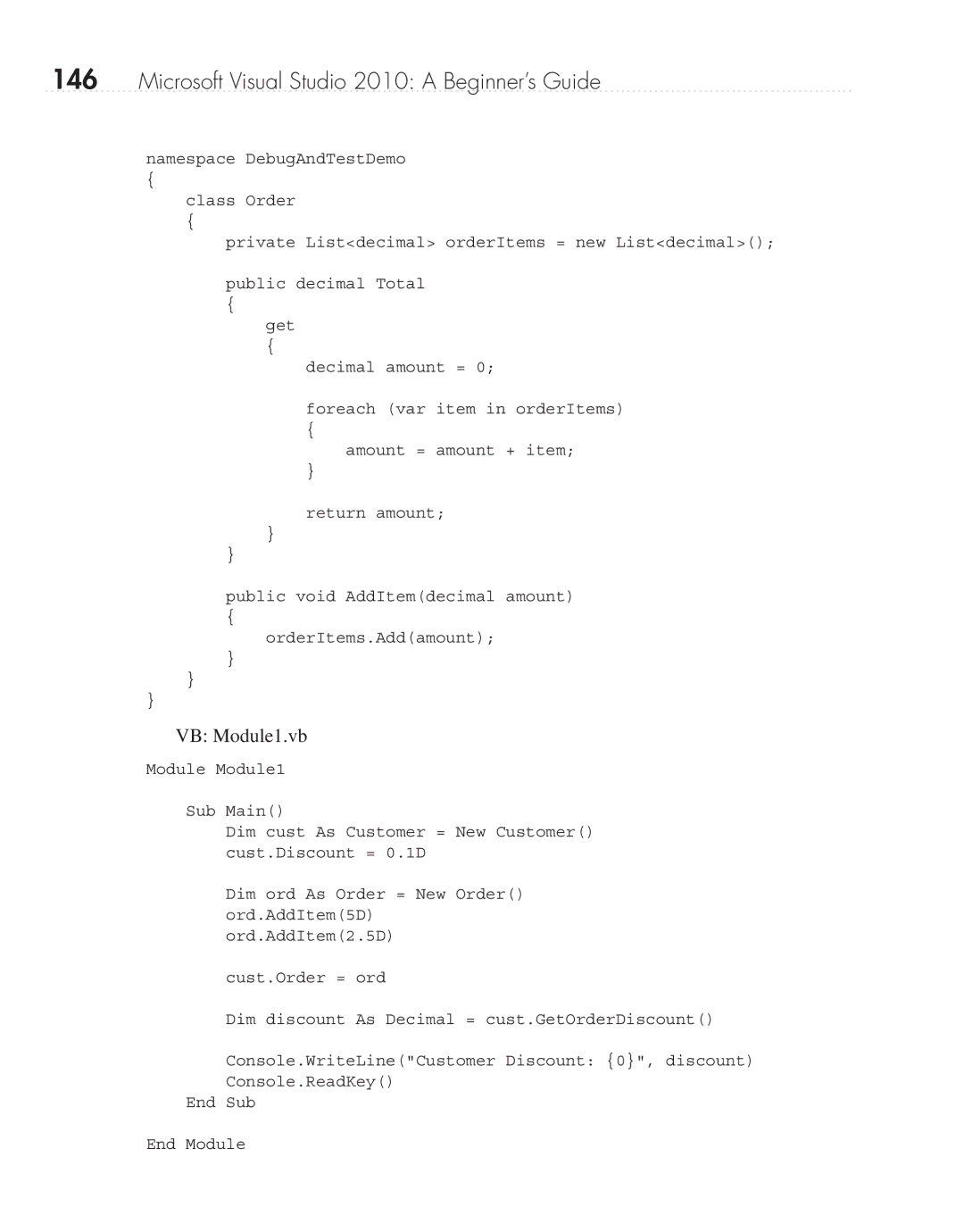 Microsoft 9GD00001 manual VB Module1.vb 