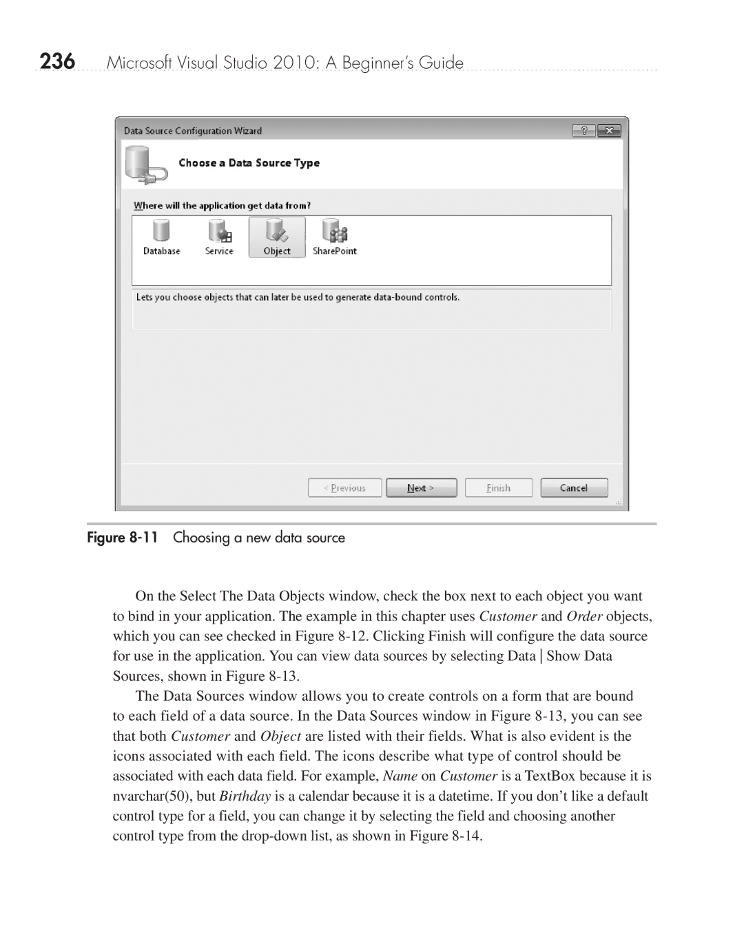 Microsoft 9GD00001 manual Choosing a new data source 