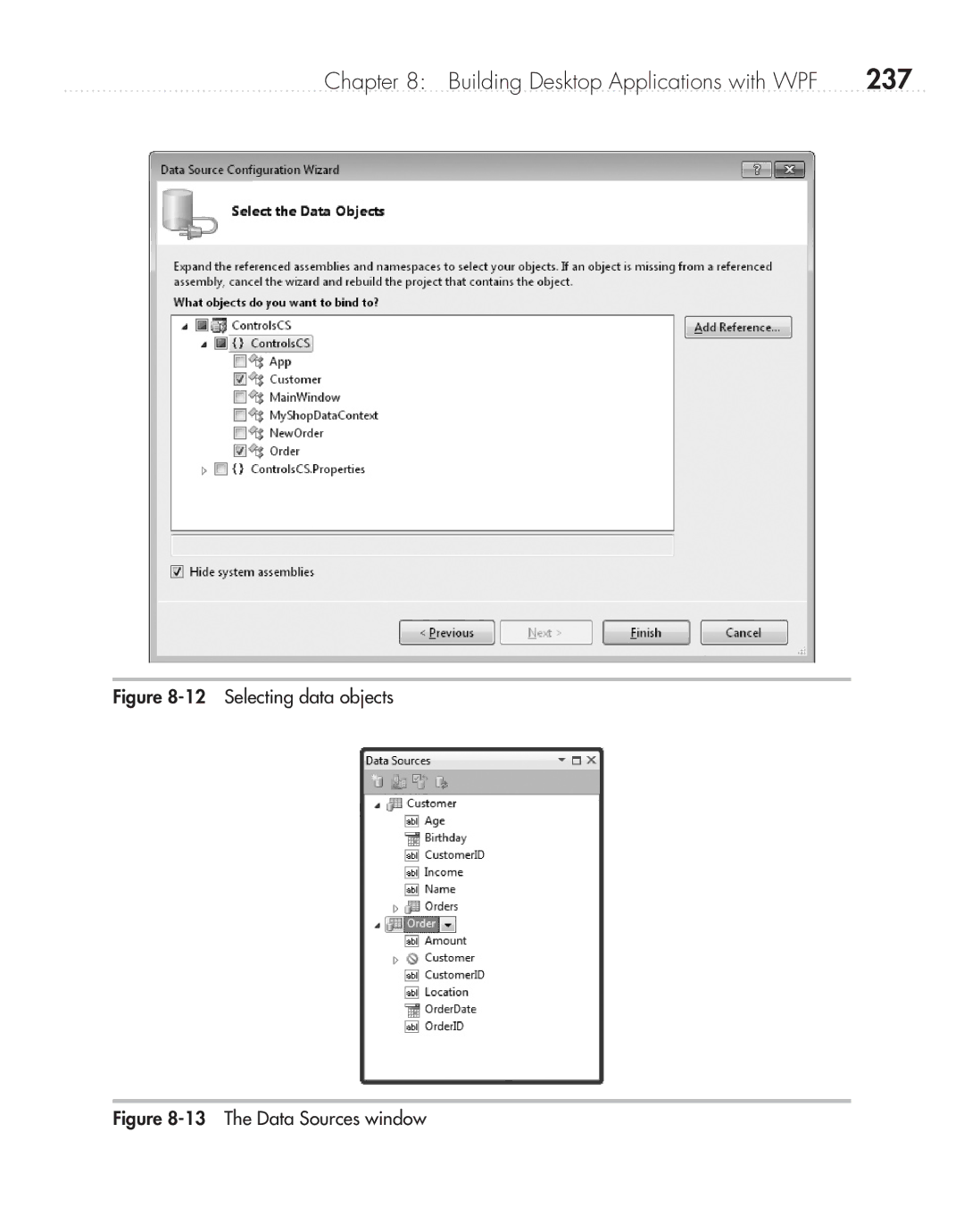 Microsoft 9GD00001 manual 237, Selecting data objects 