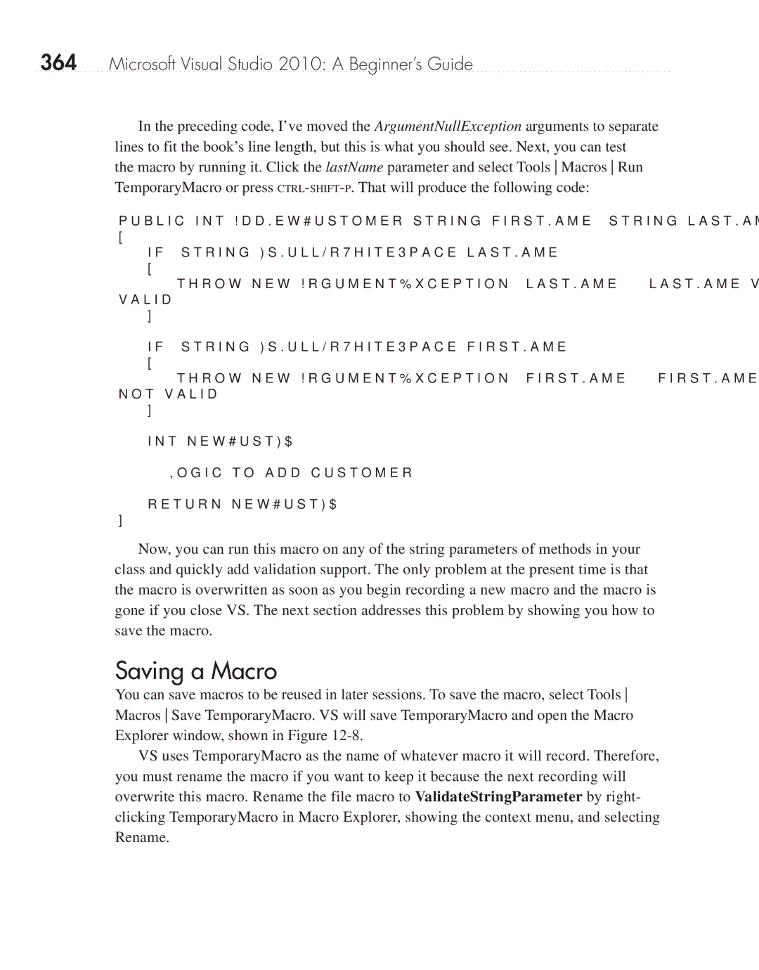 Microsoft 9GD00001 manual Saving a Macro 