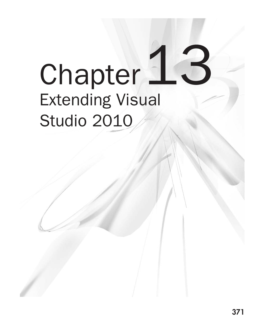 Microsoft 9GD00001 manual Extending Visual Studio, 371 