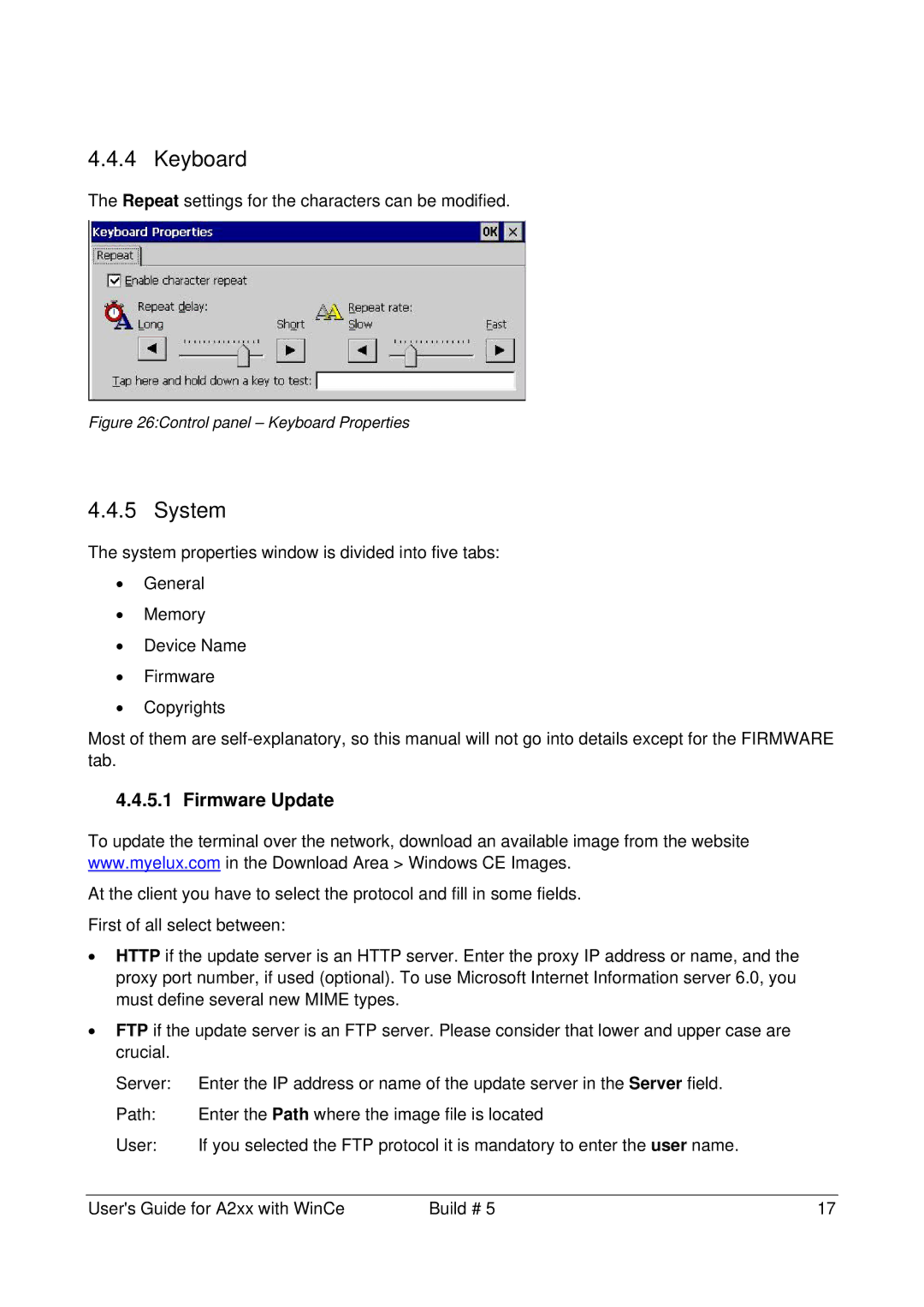 Microsoft A2xx manual Keyboard, System 