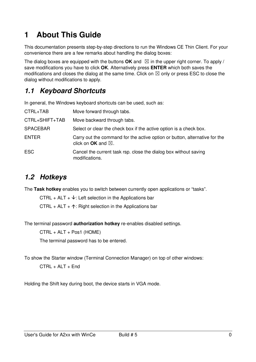 Microsoft A2xx manual About This Guide, Keyboard Shortcuts, Hotkeys 