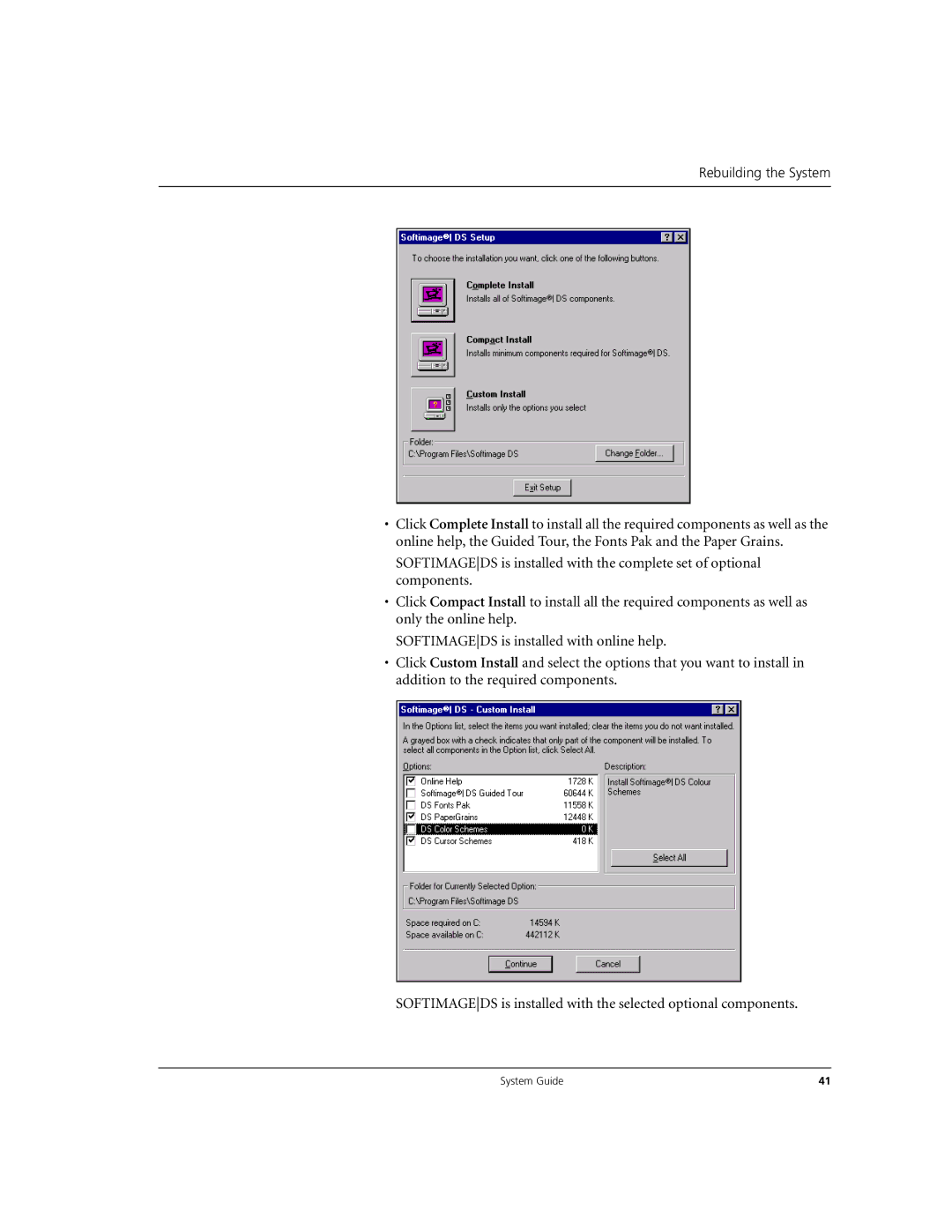 Microsoft DHA025600 manual Rebuilding the System 