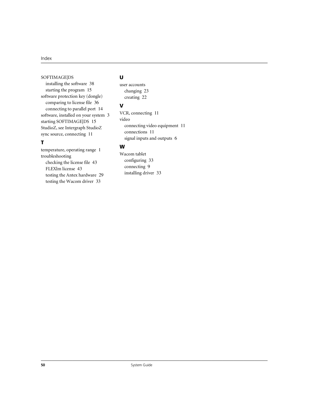 Microsoft DHA025600 manual Index 