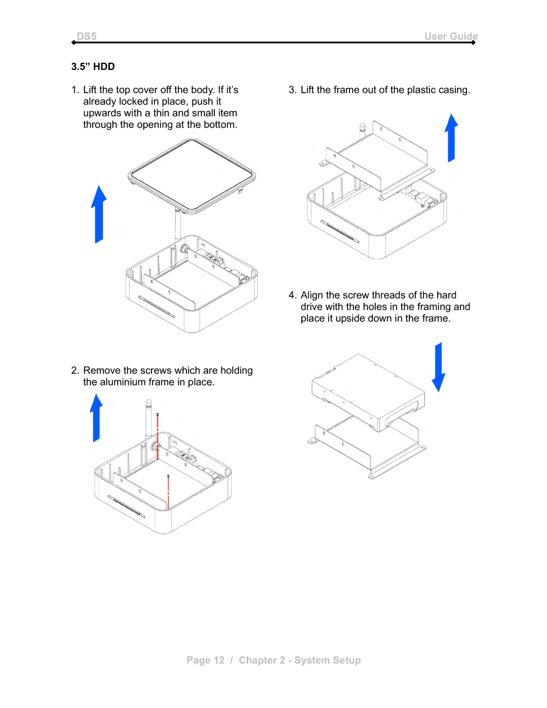 Microsoft DS5 manual 12 / System Setup 