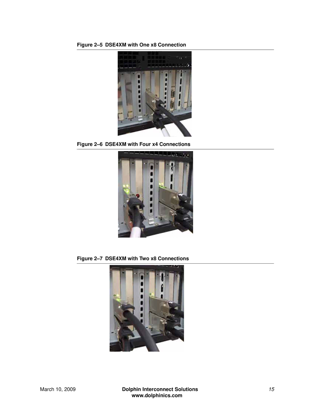 Microsoft DSE4XM1, DSE4XM2 manual DSE4XM with One x8 Connection 