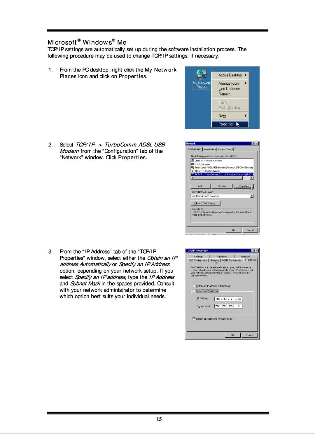 Microsoft EA900 manual Microsoft Windows Me 