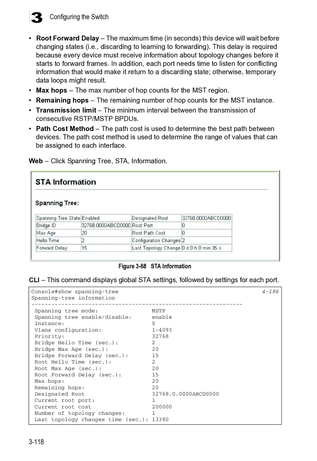 Microsoft ES4625, ES4649 manual 186, Mstp 