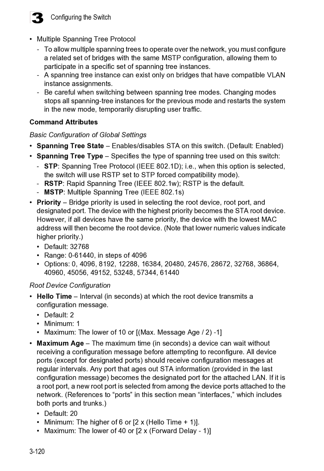 Microsoft ES4625, ES4649 manual Basic Configuration of Global Settings, Root Device Configuration 