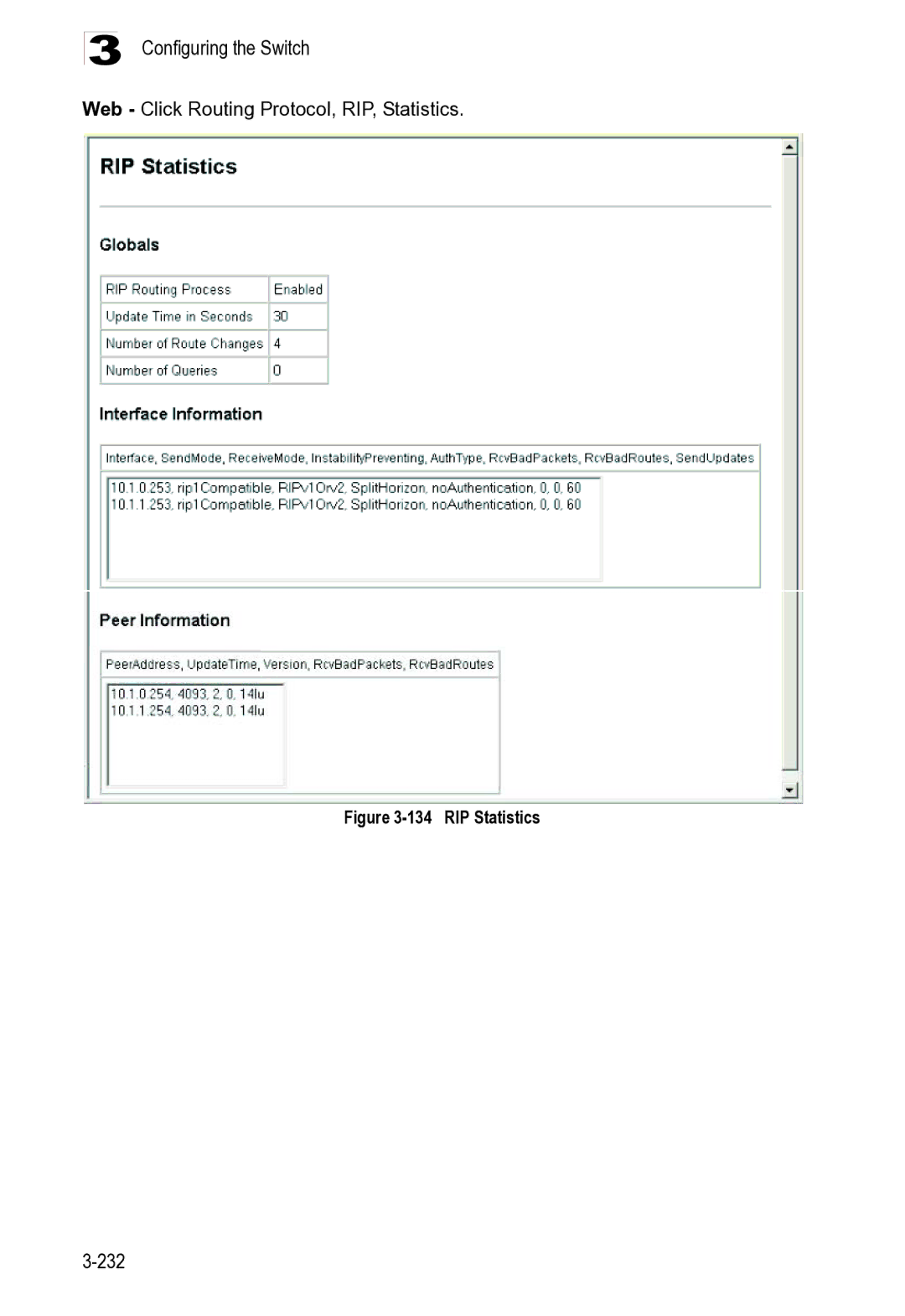 Microsoft ES4625, ES4649 manual Web Click Routing Protocol, RIP, Statistics, RIP Statistics 