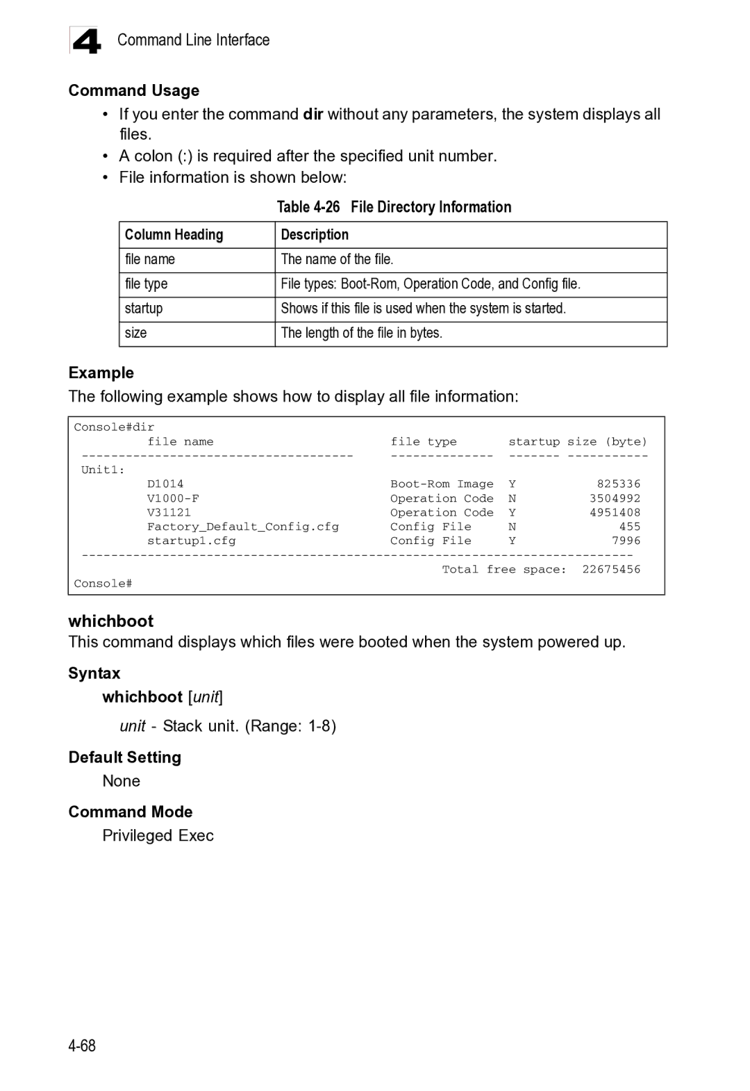 Microsoft ES4625, ES4649 manual Whichboot 