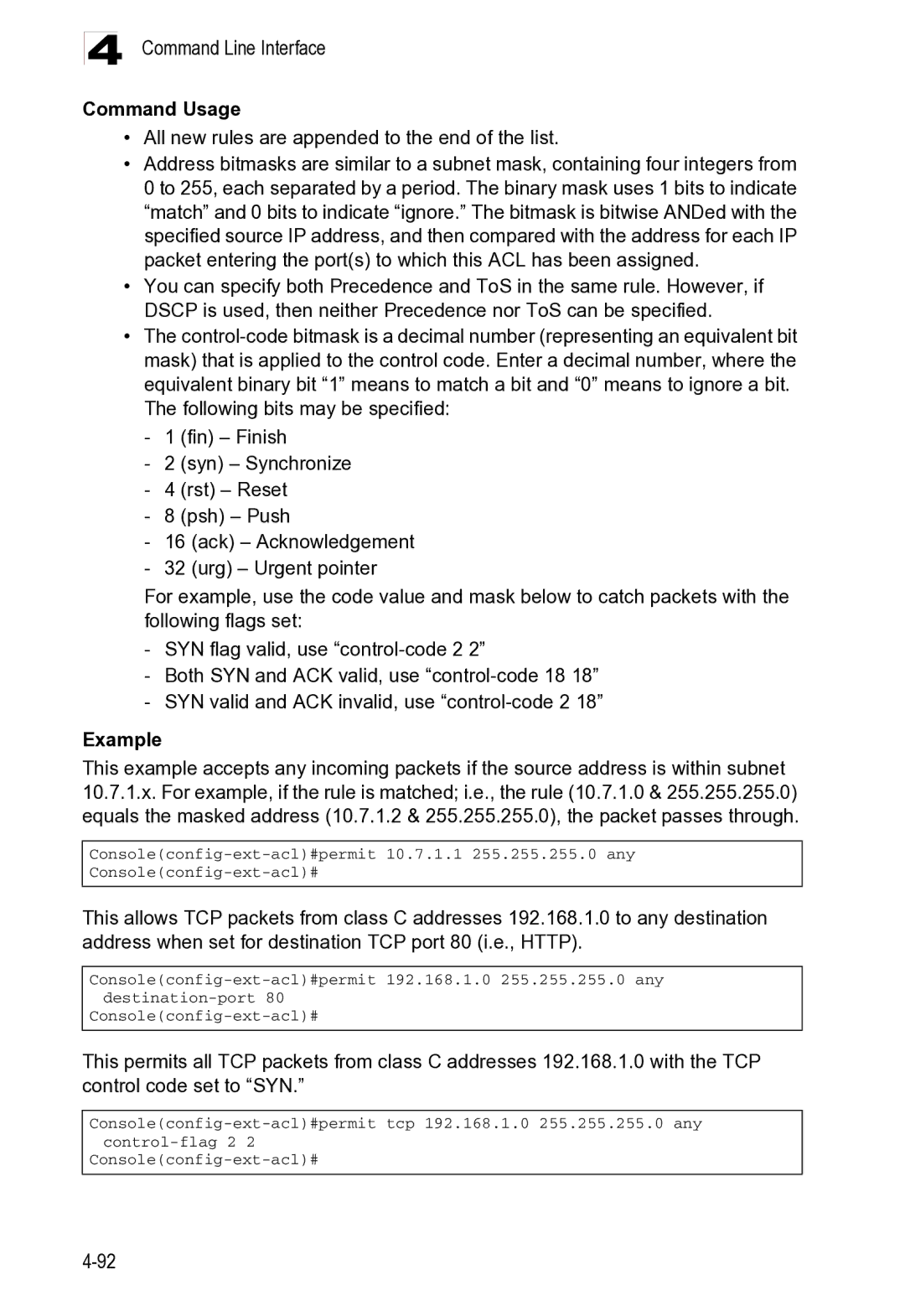 Microsoft ES4625, ES4649 manual Command Line Interface 