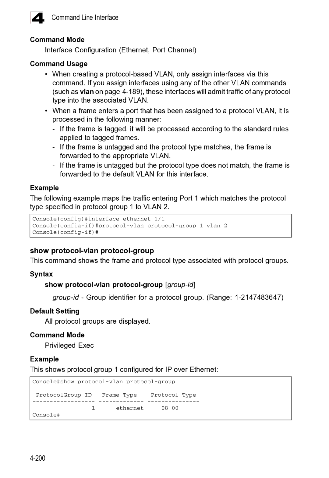 Microsoft ES4625, ES4649 manual Command Line Interface 