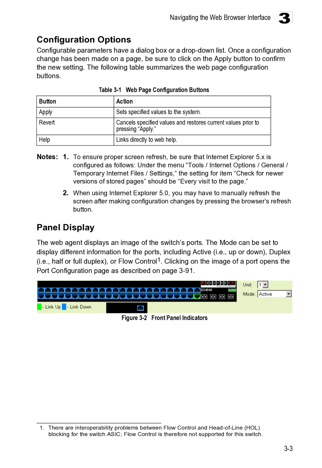 Microsoft ES4649, ES4625 manual Panel Display, Front Panel Indicators 