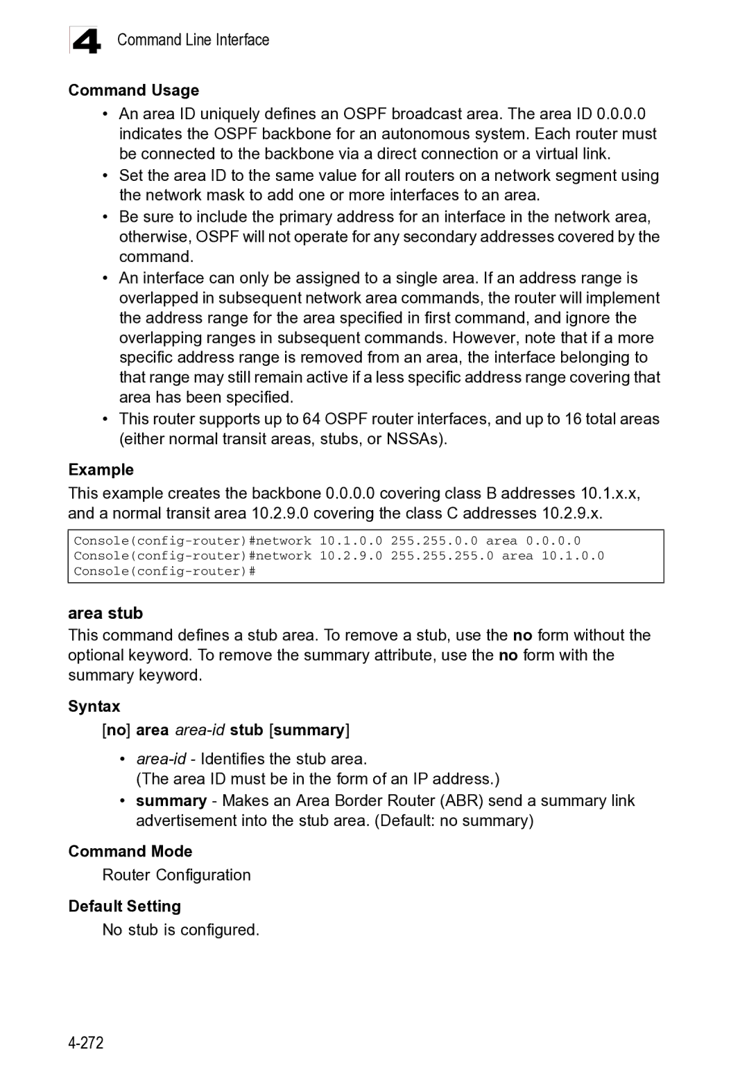 Microsoft ES4625, ES4649 manual Command Line Interface 