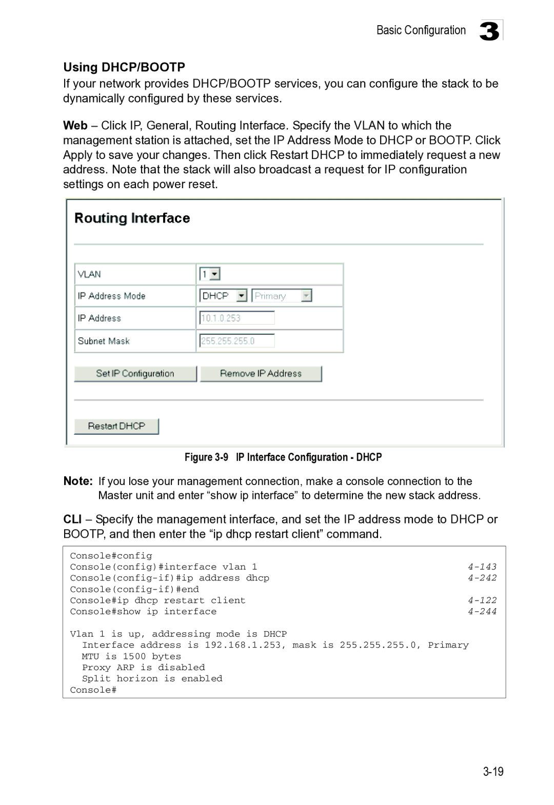 Microsoft ES4649, ES4625 manual Basic Configuration Using DHCP/BOOTP, 122, 244 