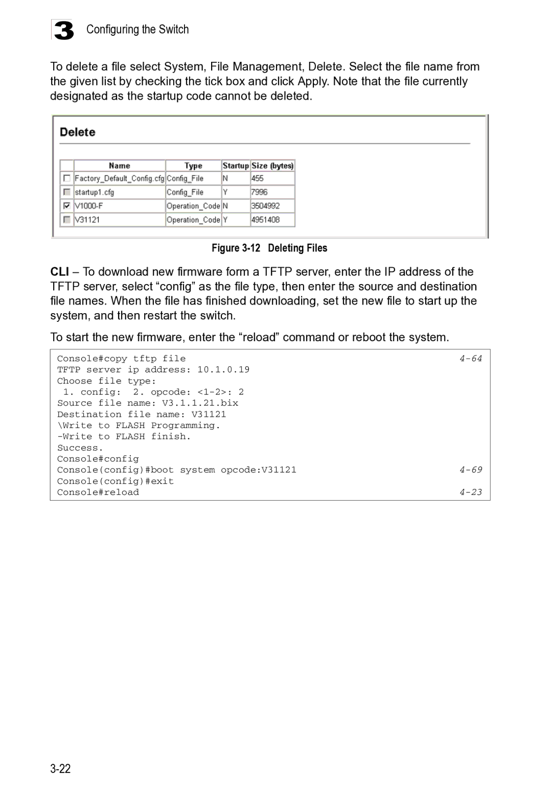 Microsoft ES4625, ES4649 manual Configuring the Switch 