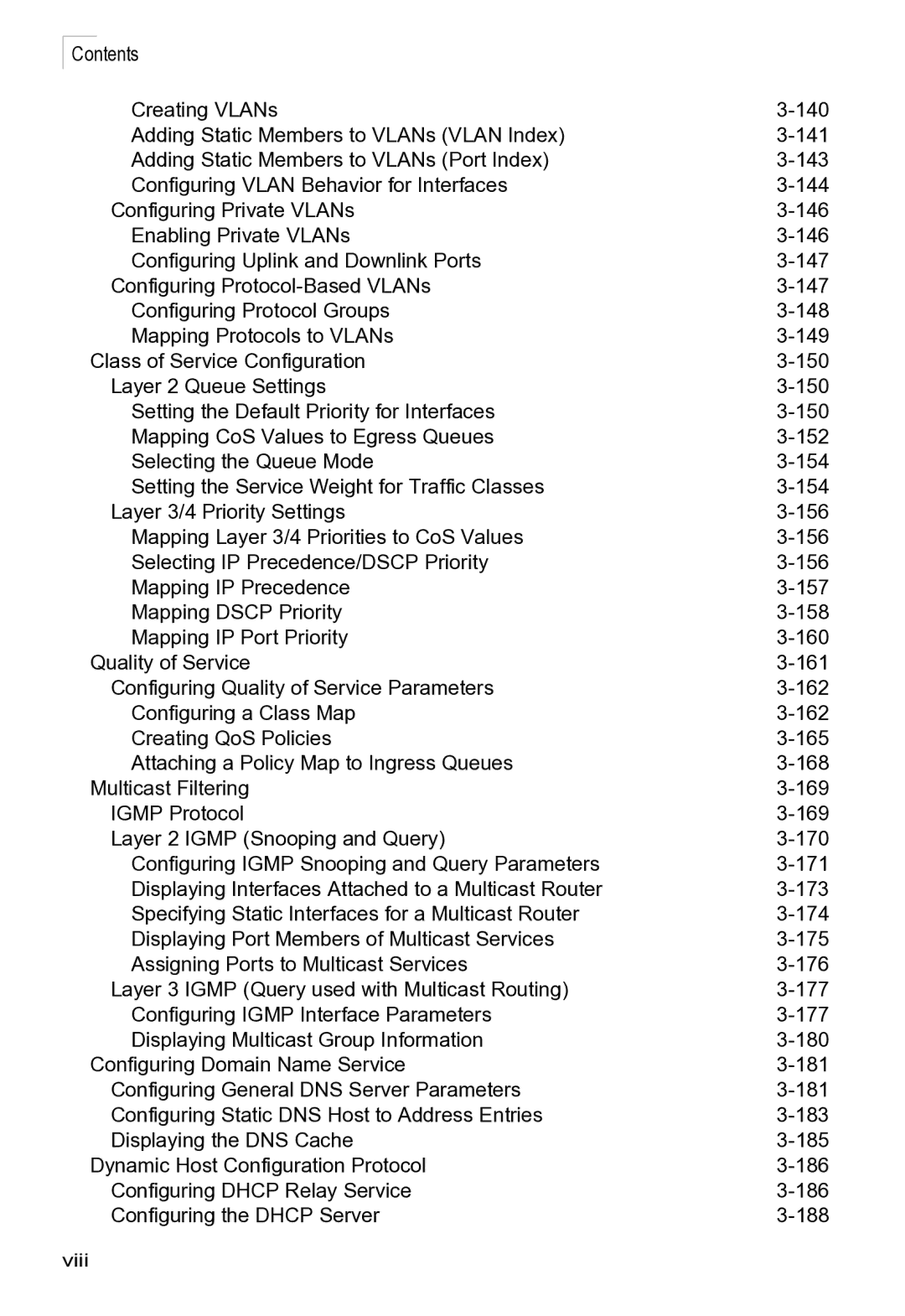 Microsoft ES4625, ES4649 manual Viii 