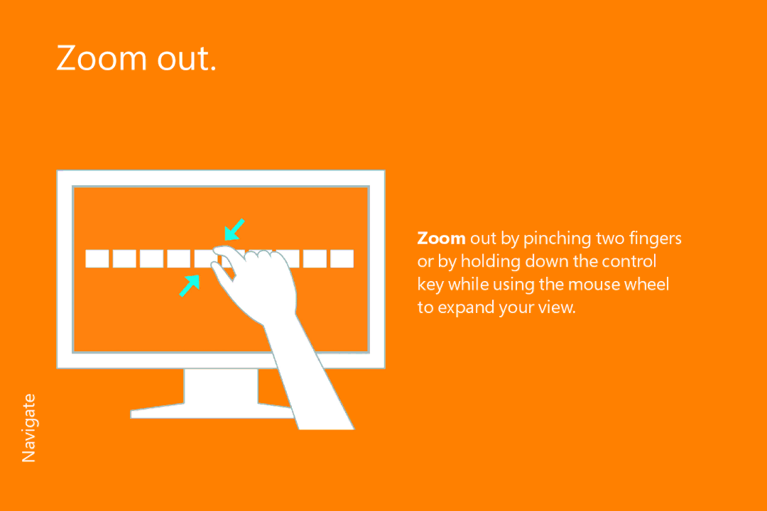 Microsoft FQC06913, WN700388, WN700404, FQC05940, 5VR00001, FQC-05956, FQC05956, FQC05976, 3ZR00001, 3UR-00001 manual Zoom out 