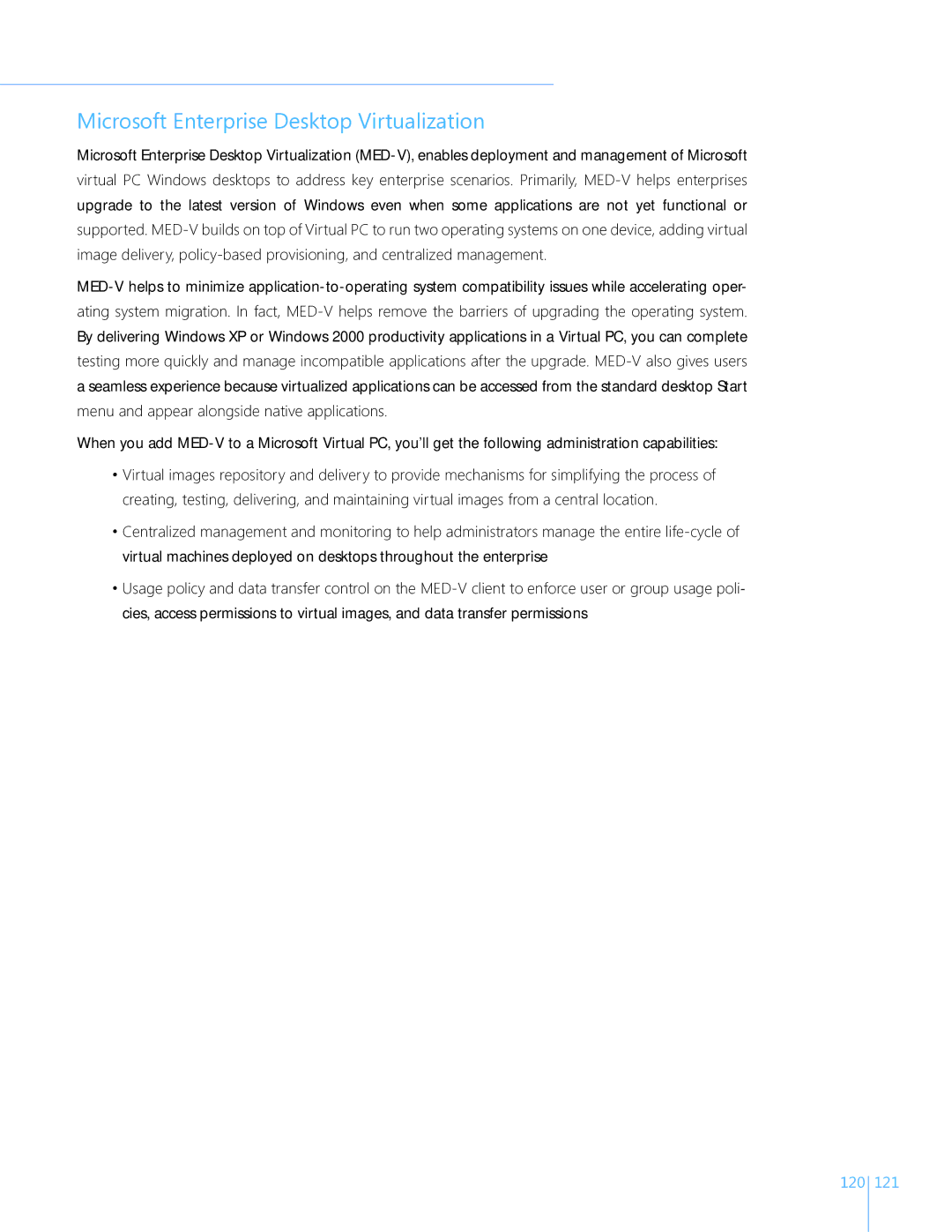 Microsoft GLC01878, GLC00182, GLC00184, GFC00941, GFC02021, GLC-01809, GFC-02050 Microsoft Enterprise Desktop Virtualization 