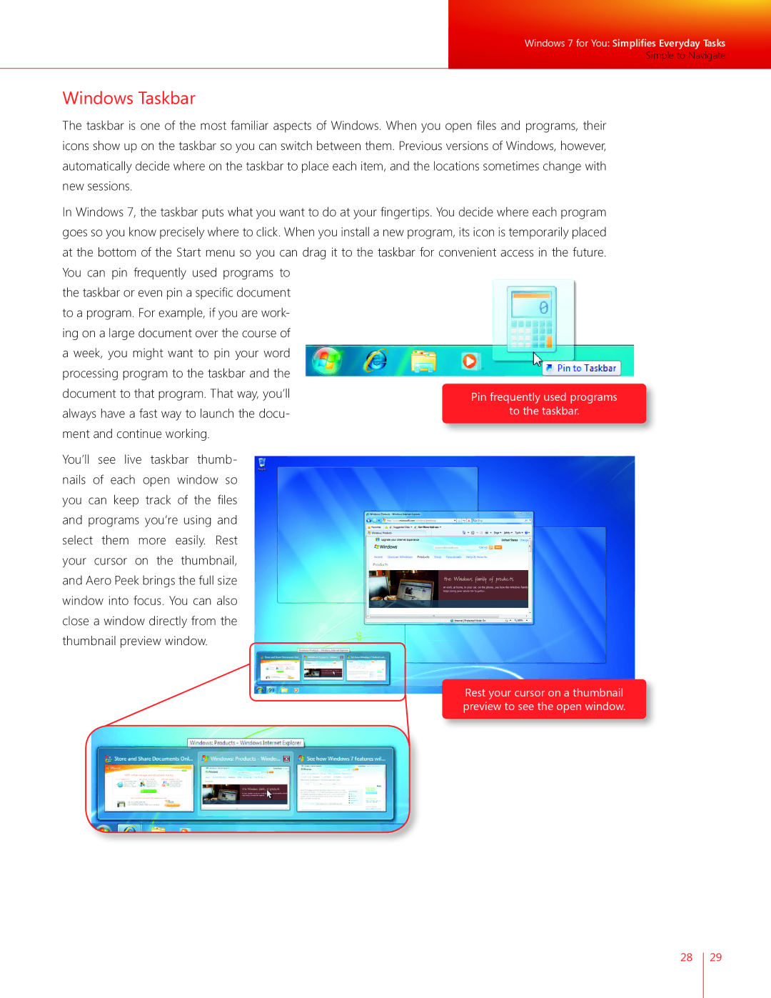 Microsoft GLC-01809, GLC00182, GLC01878, GLC00184, GFC00941, GFC02021, GFC-02050, GLC01844, GFC02050, GLC-01909 Windows Taskbar 