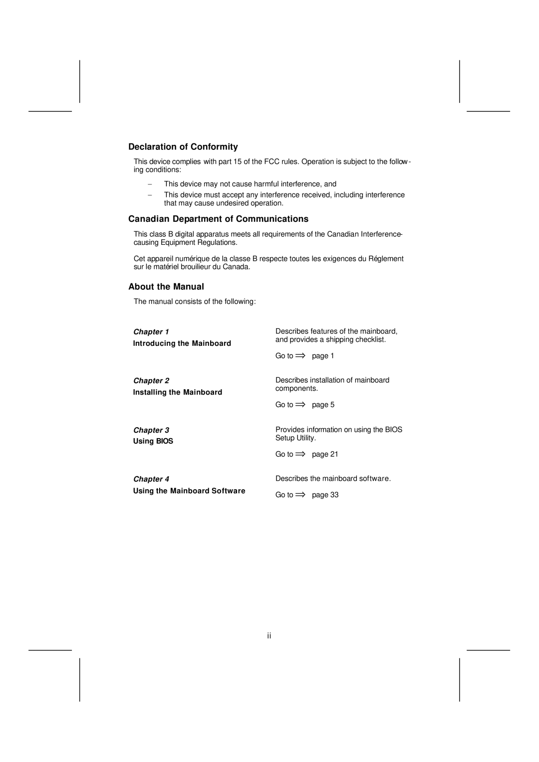 Microsoft mainboard, K7S5A manual Declaration of Conformity 