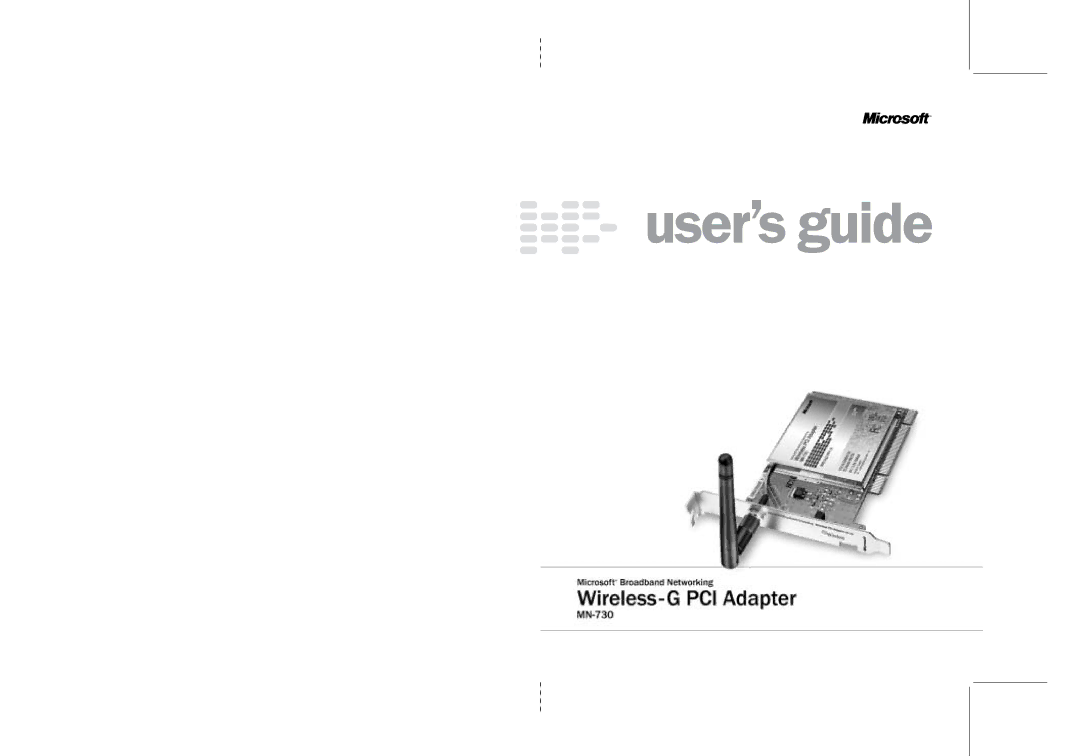 Microsoft MN-730 manual 