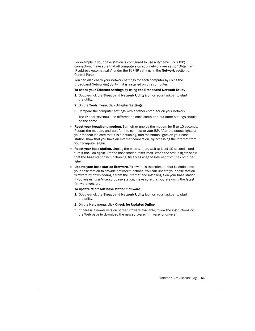 Microsoft MN-820 manual Troubleshooting 