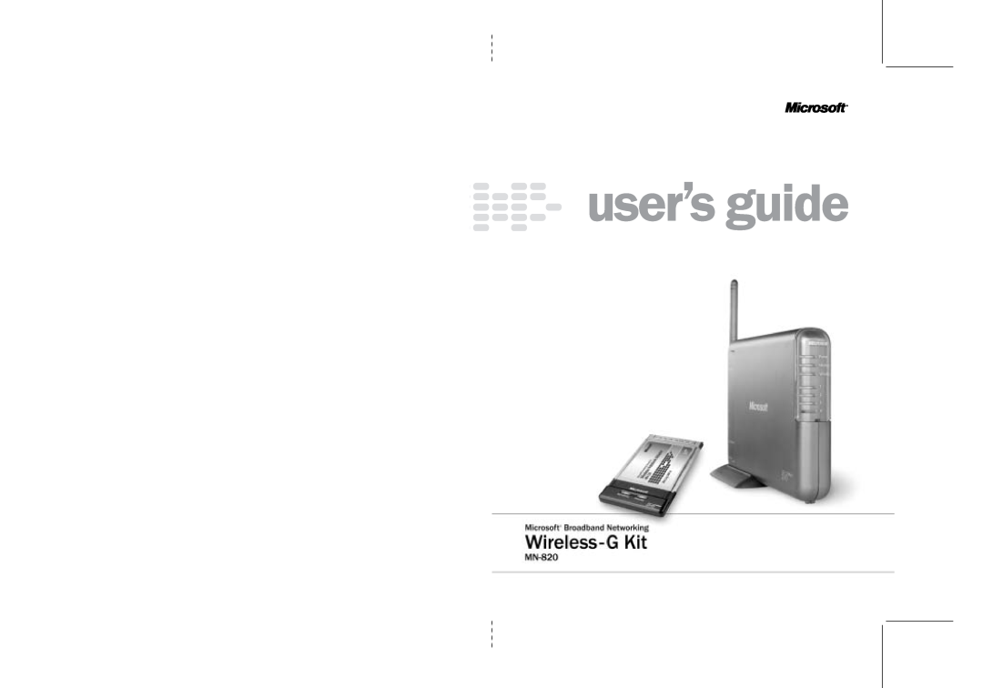 Microsoft MN-820 manual 
