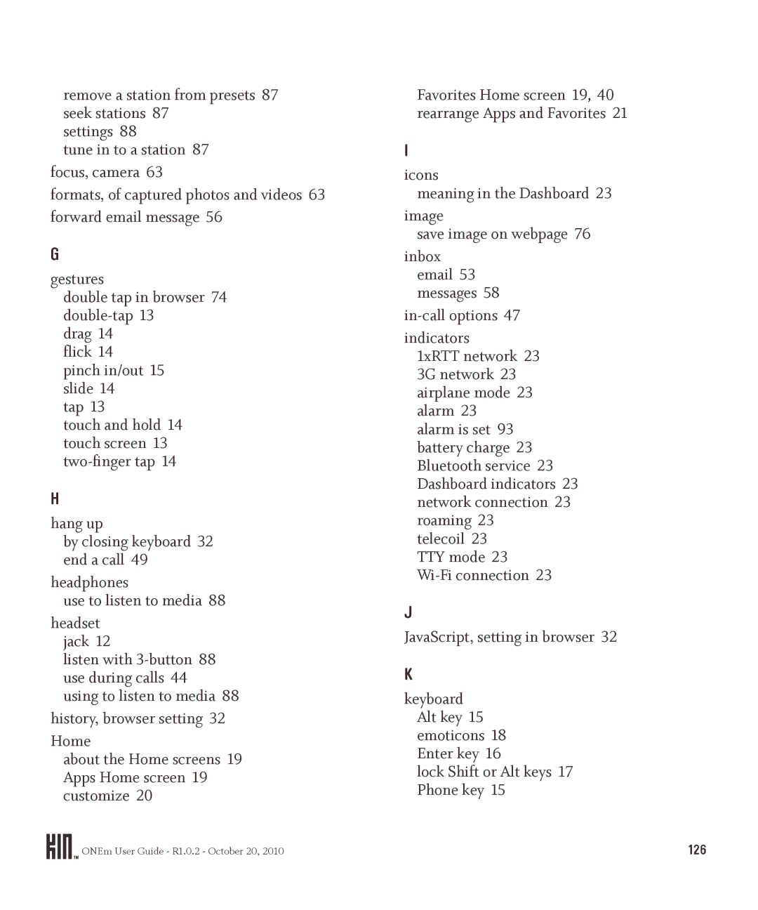 Microsoft PB10ZUM manual Icons Meaning in the Dashboard Image Save image on webpage, Lock Shift or Alt keys 17 Phone key 