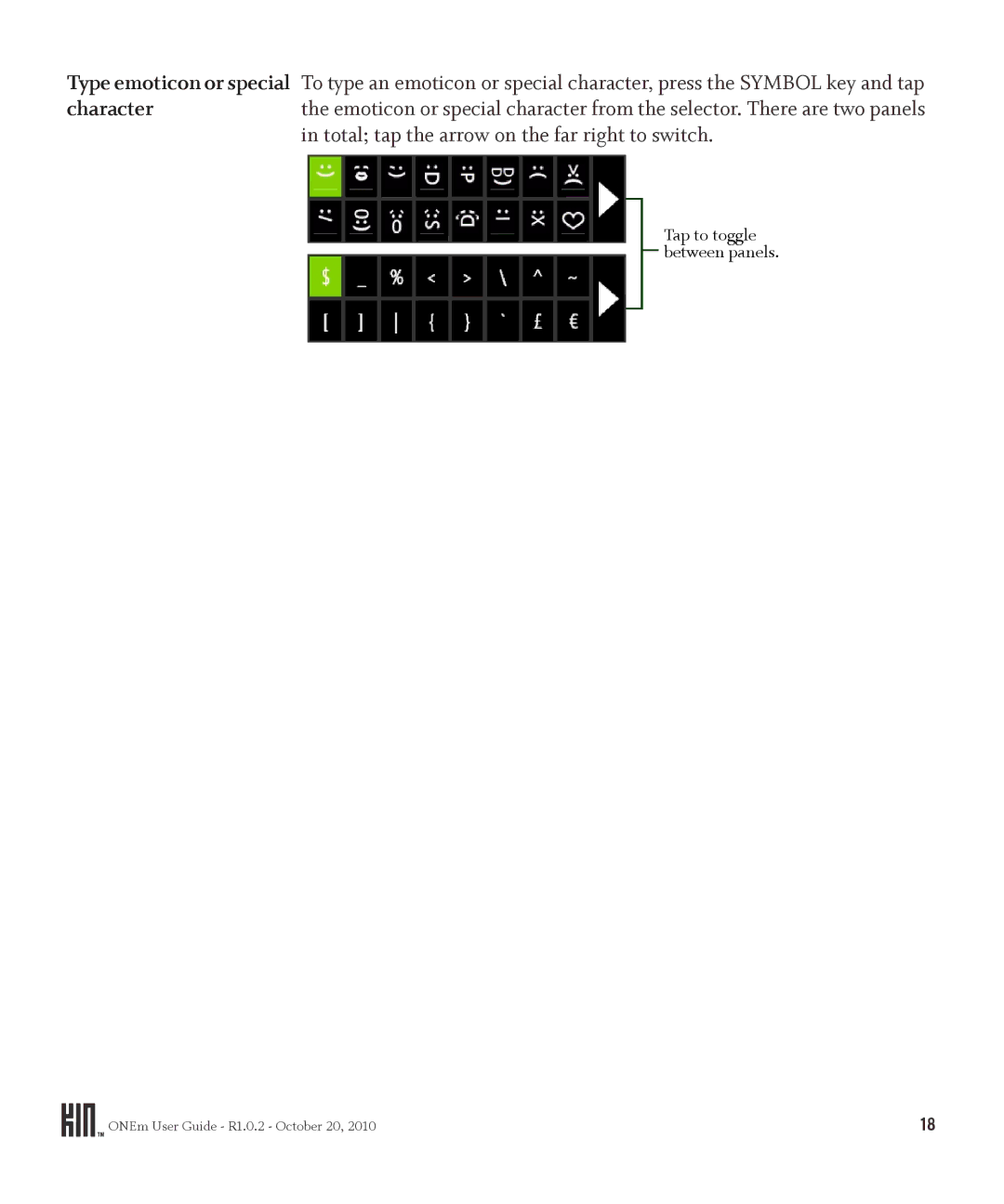 Microsoft PB10ZUM, OMPB10VWM manual Tap to toggle between panels 