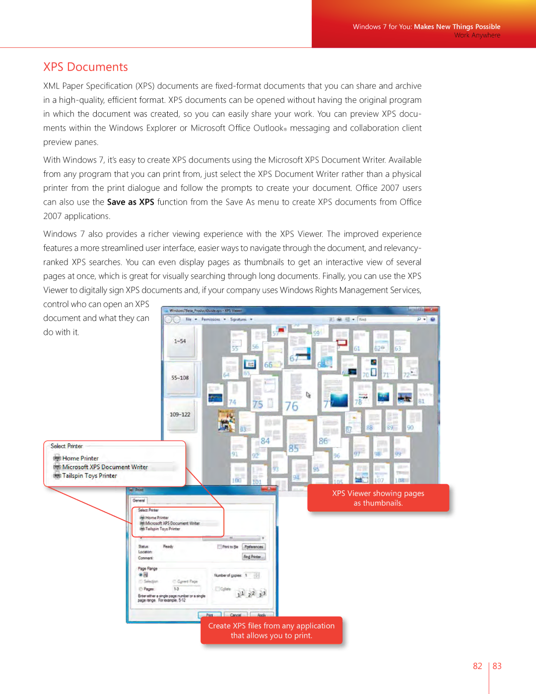 Microsoft QLF-00195 manual XPS Documents 