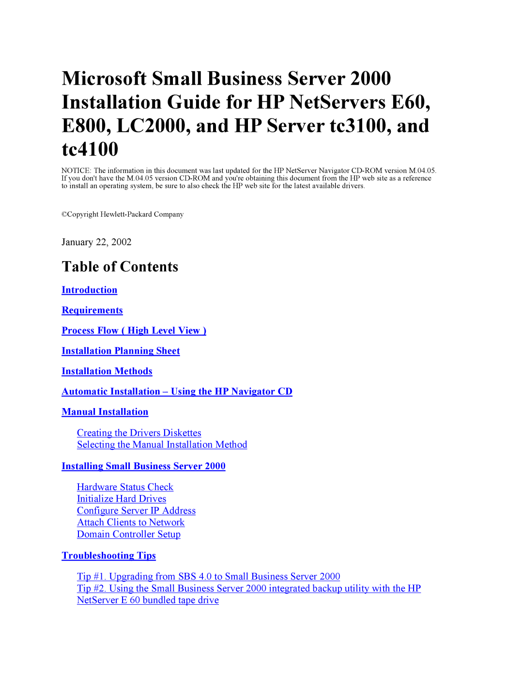 Microsoft LC2000, TC4100, E60, TC3100, E800 manual Table of Contents 