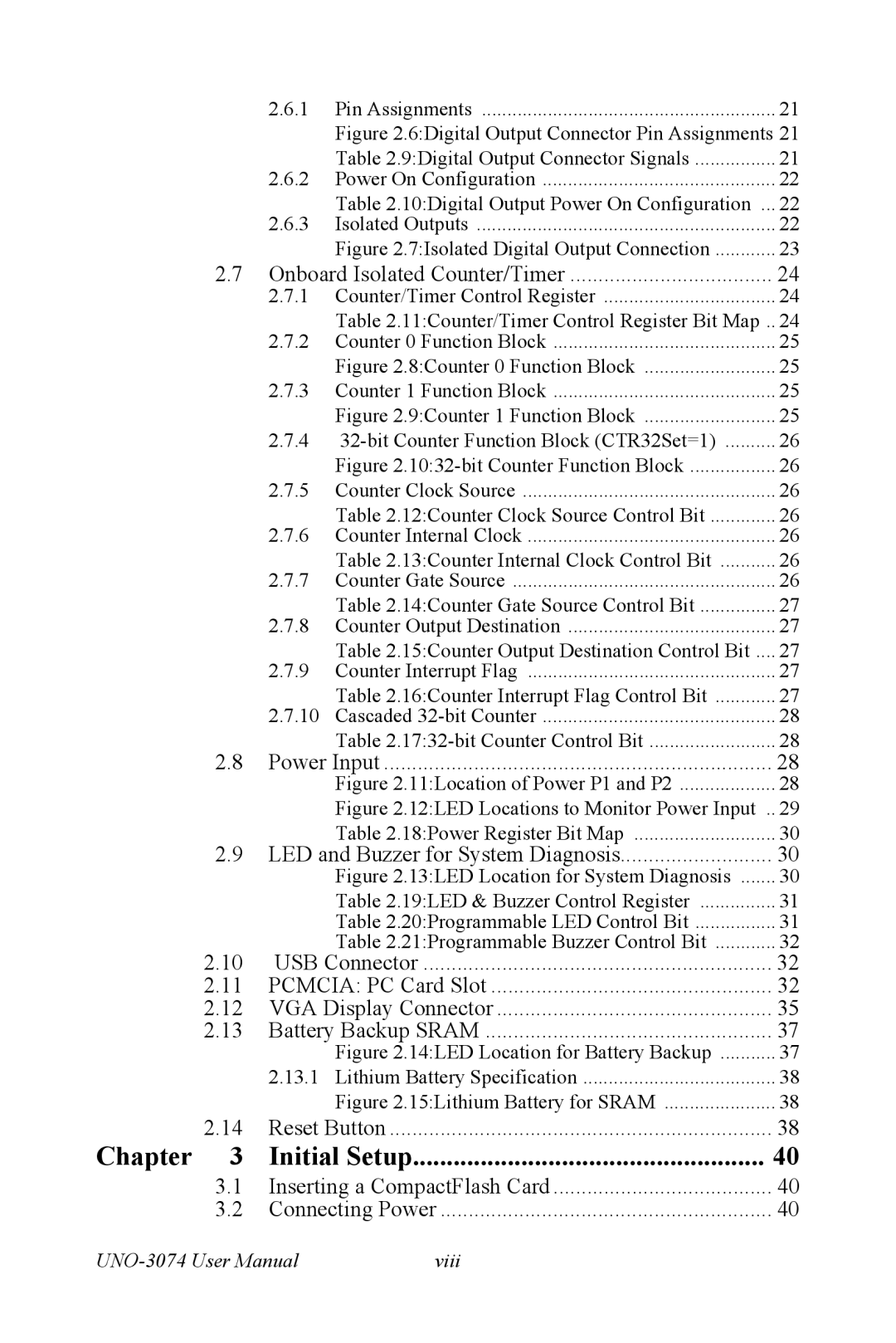 Microsoft UNO-3074 user manual Chapter Initial Setup 