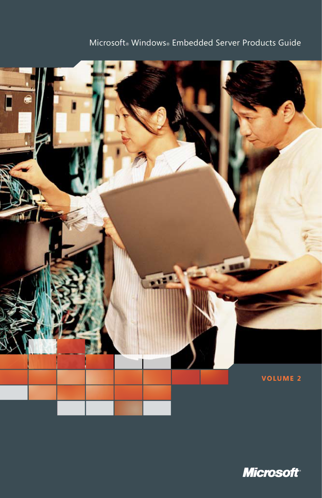 Microsoft volume 2 manual Microsoft Windows Embedded Server Products Guide 