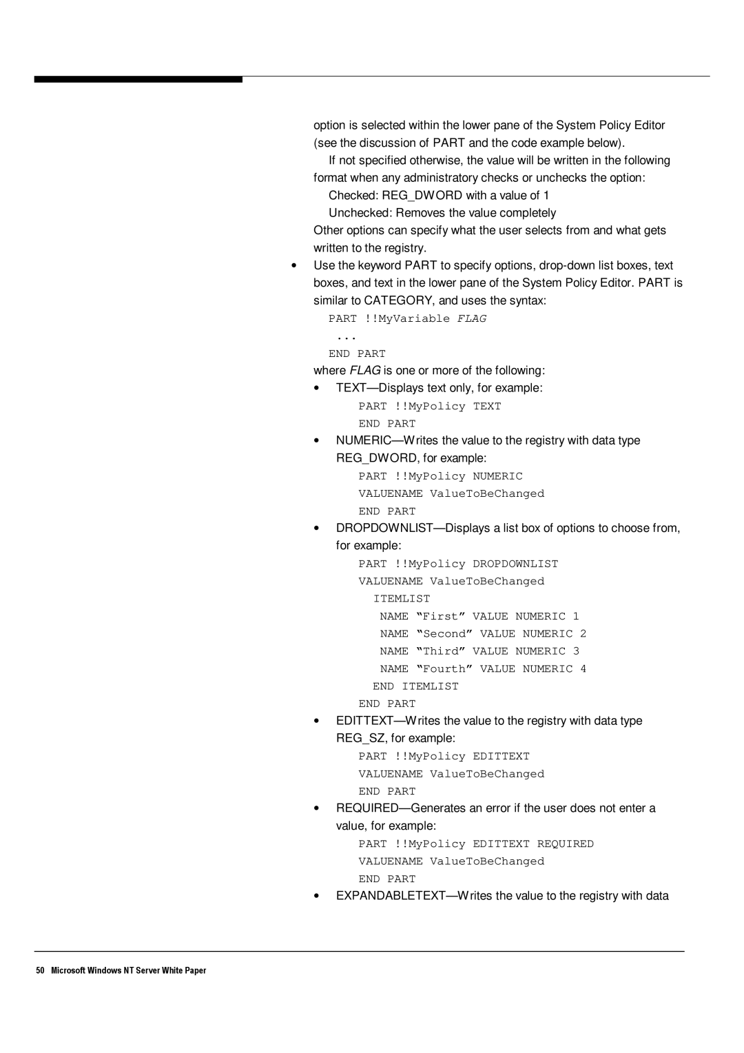 Microsoft Windows NT 4.0 manual END Part 