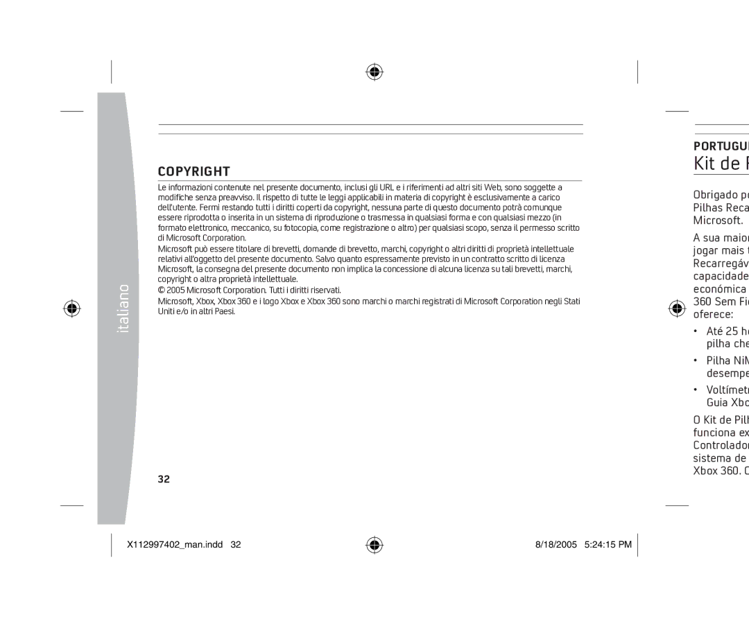 Microsoft X11-29974-02 manual Kit de P 