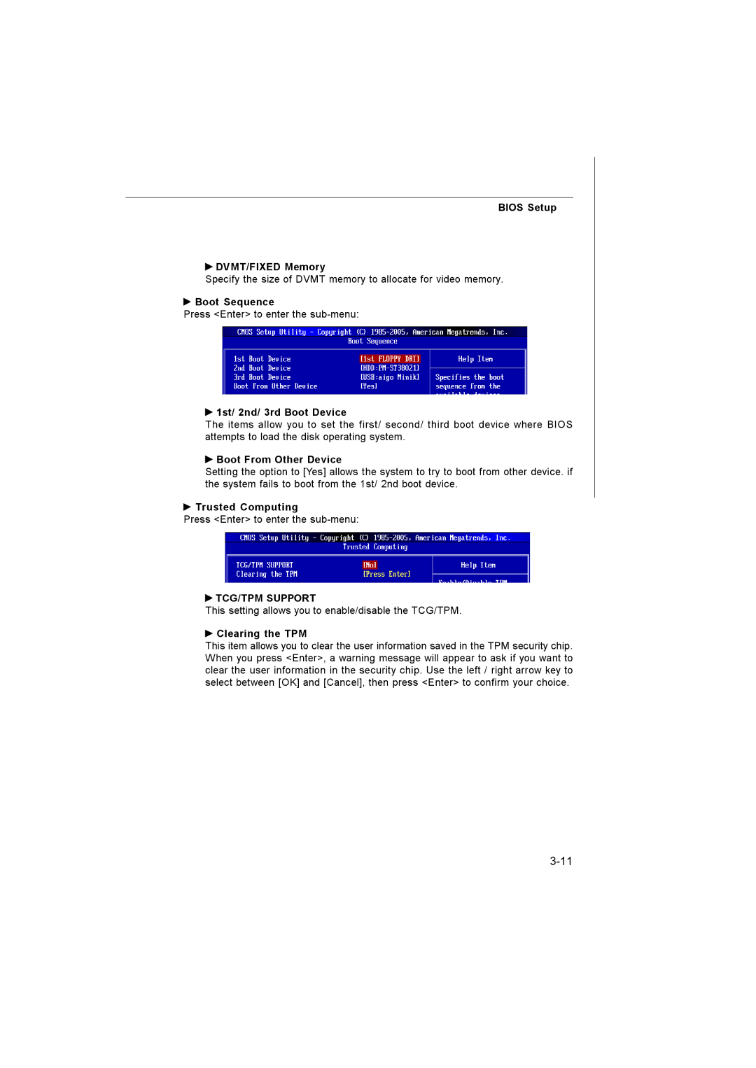 Microstar G41M manual TCG/TPM Support 