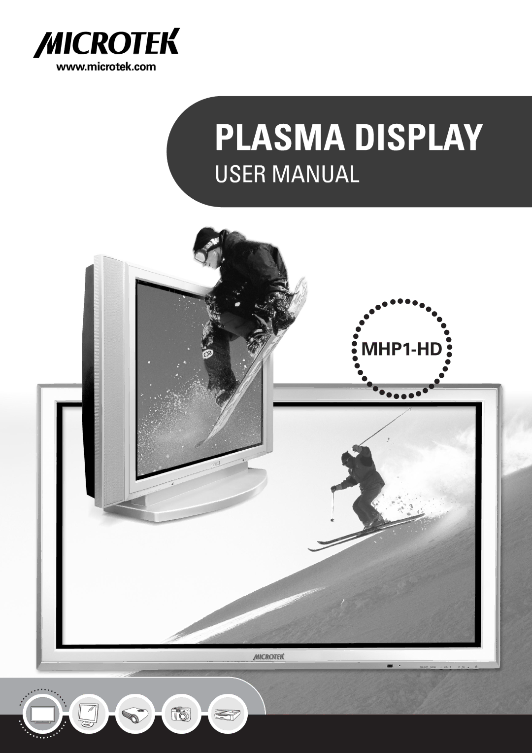 Microtek MHP1-HD user manual Plasma Display 