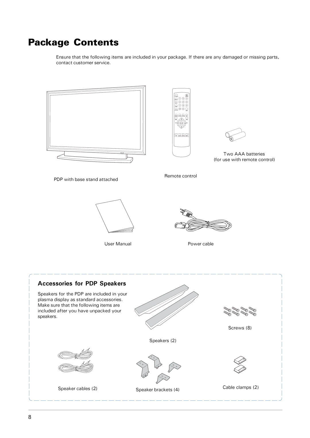 Microtek MHP1-HD user manual Package Contents 