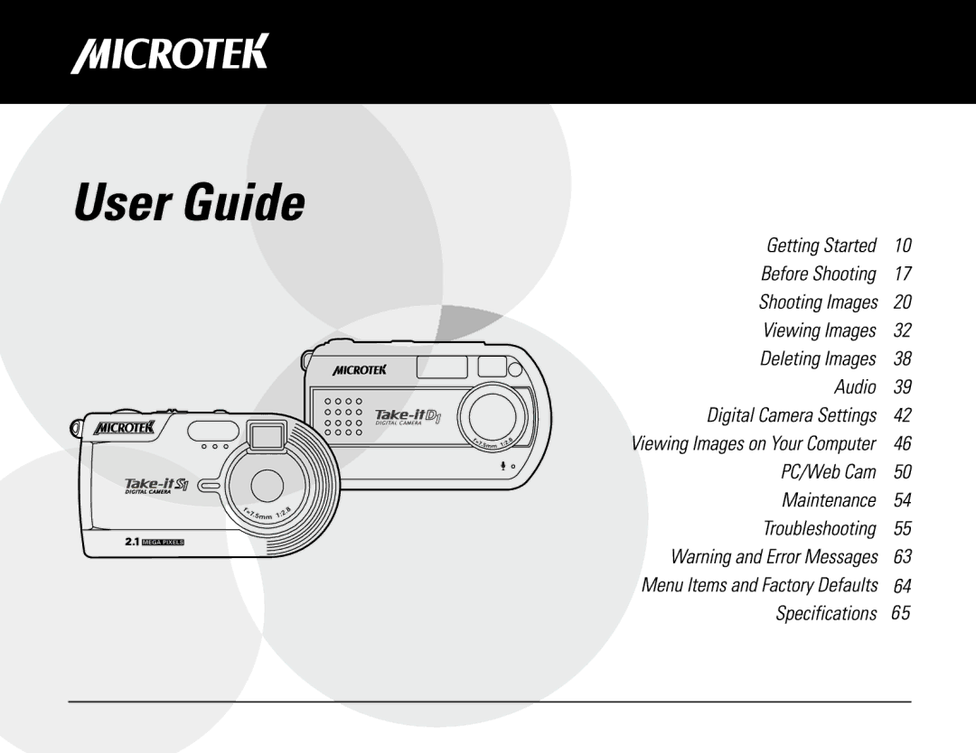 Microtek MKT-1300a manual 