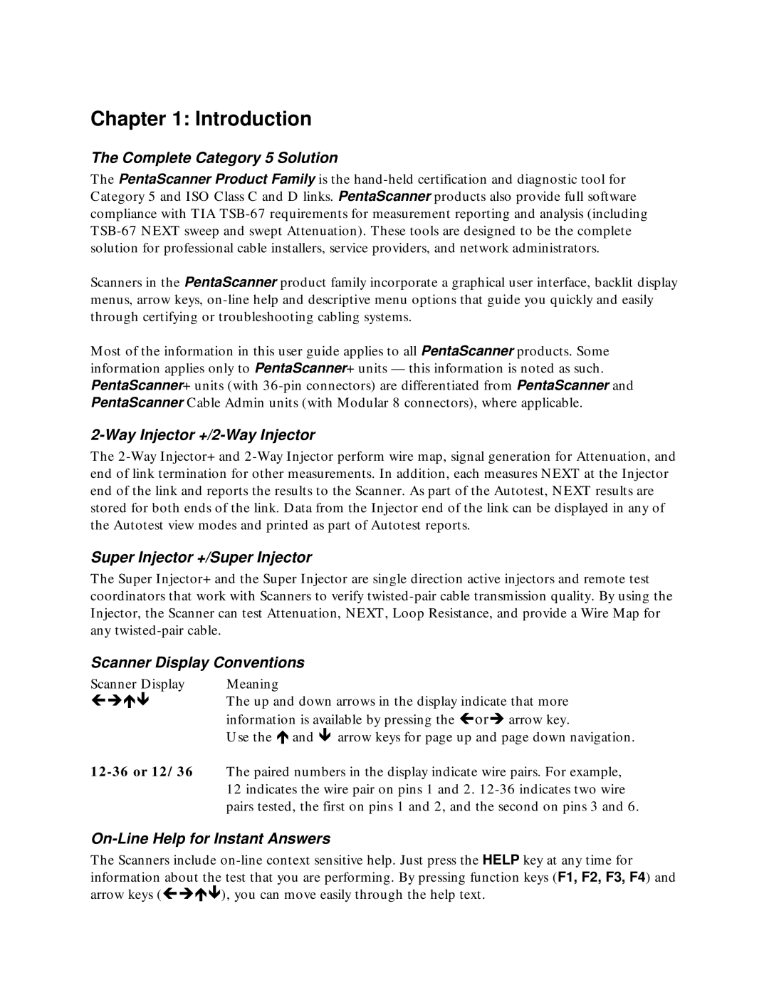 Microtest TSB-67 - 568A Annex E manual Introduction 