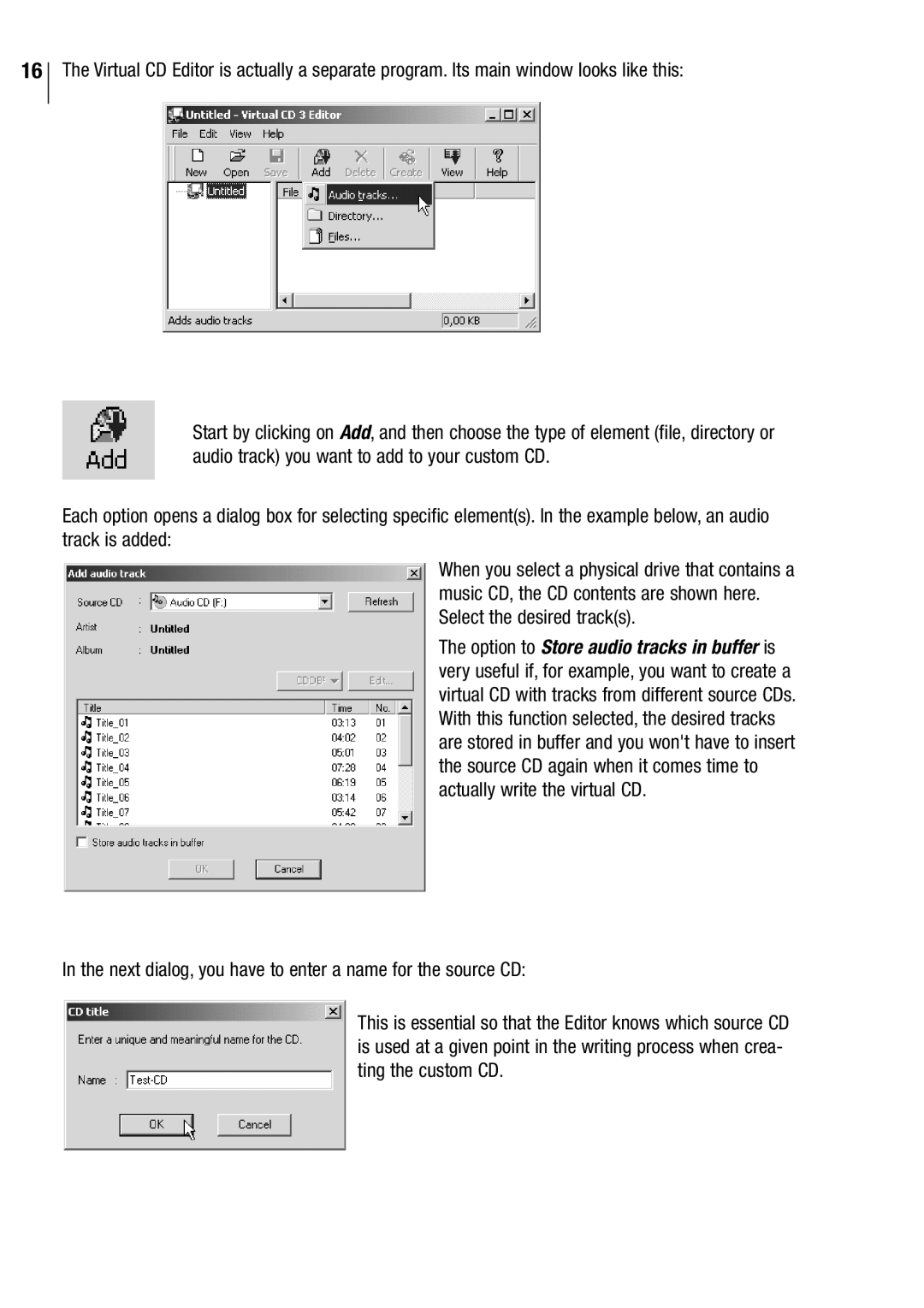 Microtest VIRTUAL CD v3 manual 