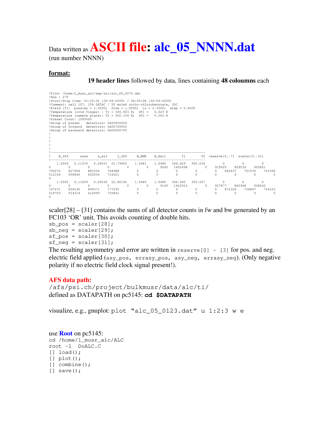 Midas Consoles SR35 user manual Format, AFS data path 