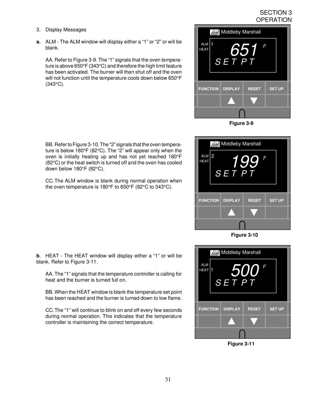 Middleby Marshall PS200-R68 installation manual 651 